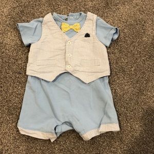 One piece vest outfit